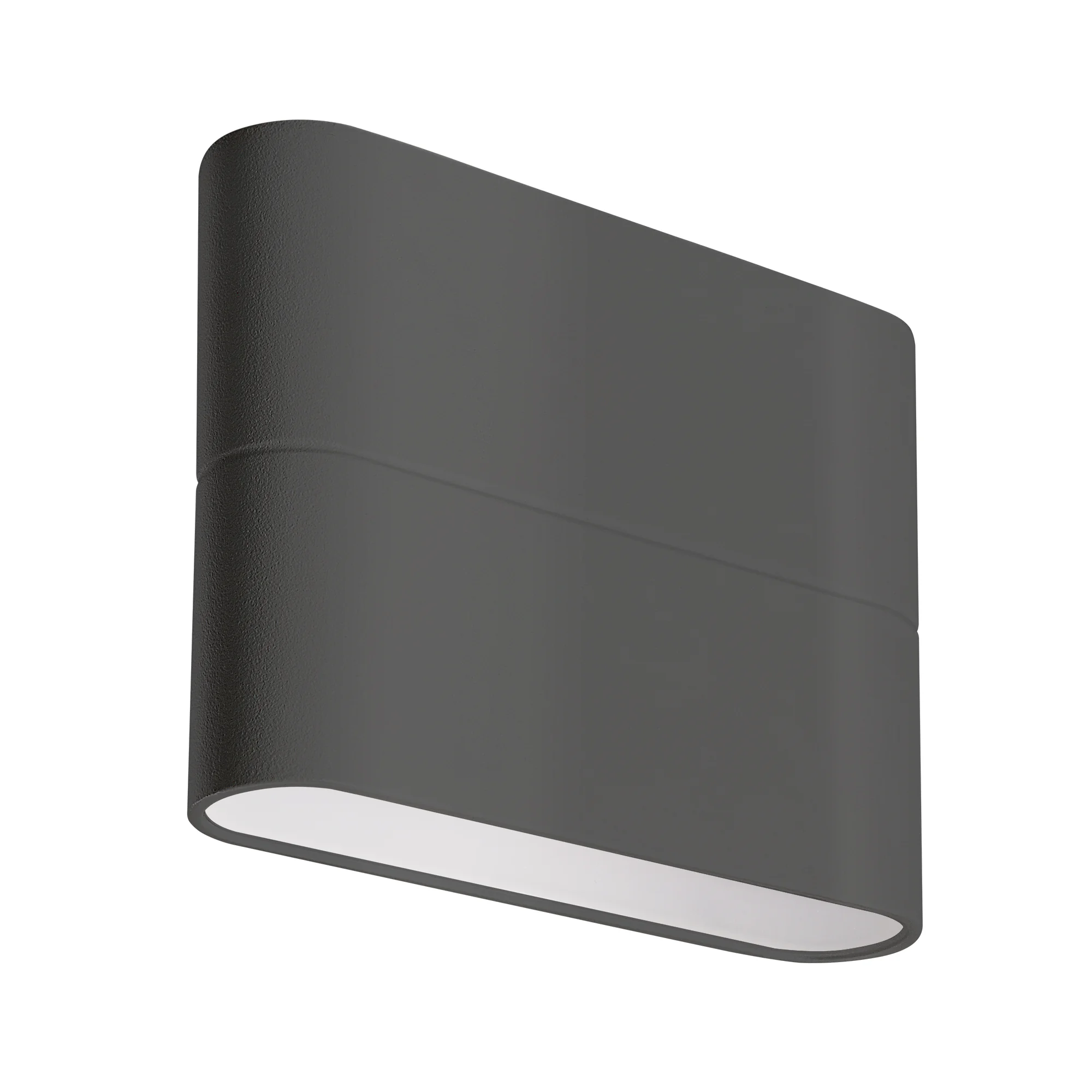 Светильник SP-WALL-FLAT-S110x90-2x3W Warm3000 (GR, 120 deg, 230V) 032410 - Накладной настенный светильник 2x3Вт, серый алюминиевый корпус (RAL7024), матовый рассеиватель из поликарбоната. Цвет ТЕПЛЫЙ БЕЛЫЙ 3000K, св.поток 450лм, CRI(Ra)>80, угол 120°, све