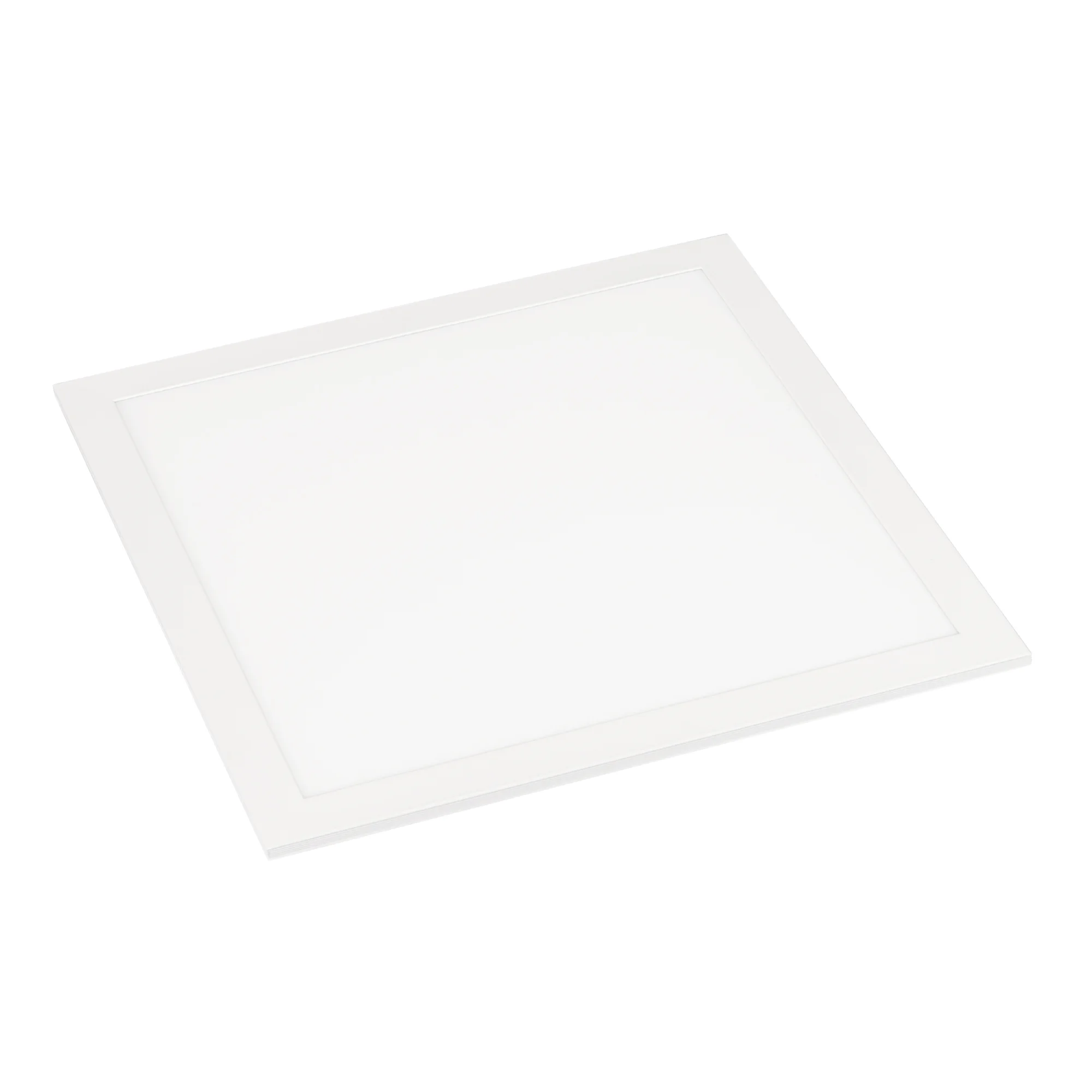 Светильник DL-INTENSO-S300x300-18W Day4000 (WH, 120 deg, CRI90, 230V) 043550 - Светодиодная панель с торцевой засветкой (edge-lit). Мощность 18 Вт, св. поток 1770 лм, 90-100 лм/Вт, дневной 4000 K, CRI>90, угол 120°, напряжение питания 230 В. Белый квадрат