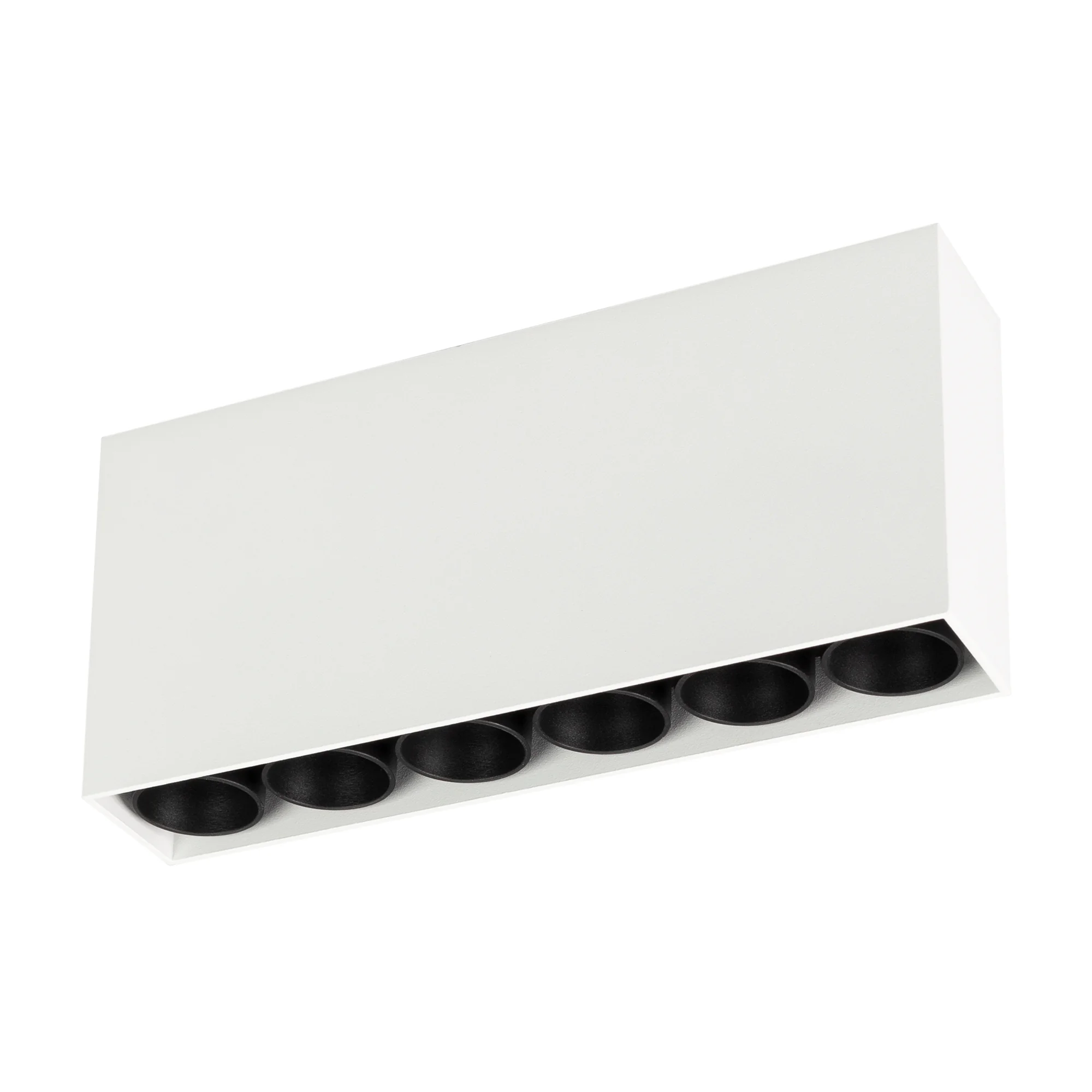 Светильник SP-ORIENT-SURFACE-TC-S186x35-15W Warm3000 (WH, 30 deg, 230V) 031861 - Накладной интерьерный светильник. Мощность 15 Вт, св. поток 958 лм, 68 лм/Вт, теплый 3000 K, CRI>98, угол 30°, напряжение питания 230 В. Белый квадратный корпус из алюминия, 