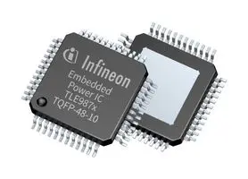 TLE9879QTW40XUMA1 - Микроконтроллер 32-бит ядро ARM Cortex-M3 40МГц 128кБ Флэш-память 6кБ ОЗУ 5.5...27В TQFP48-10