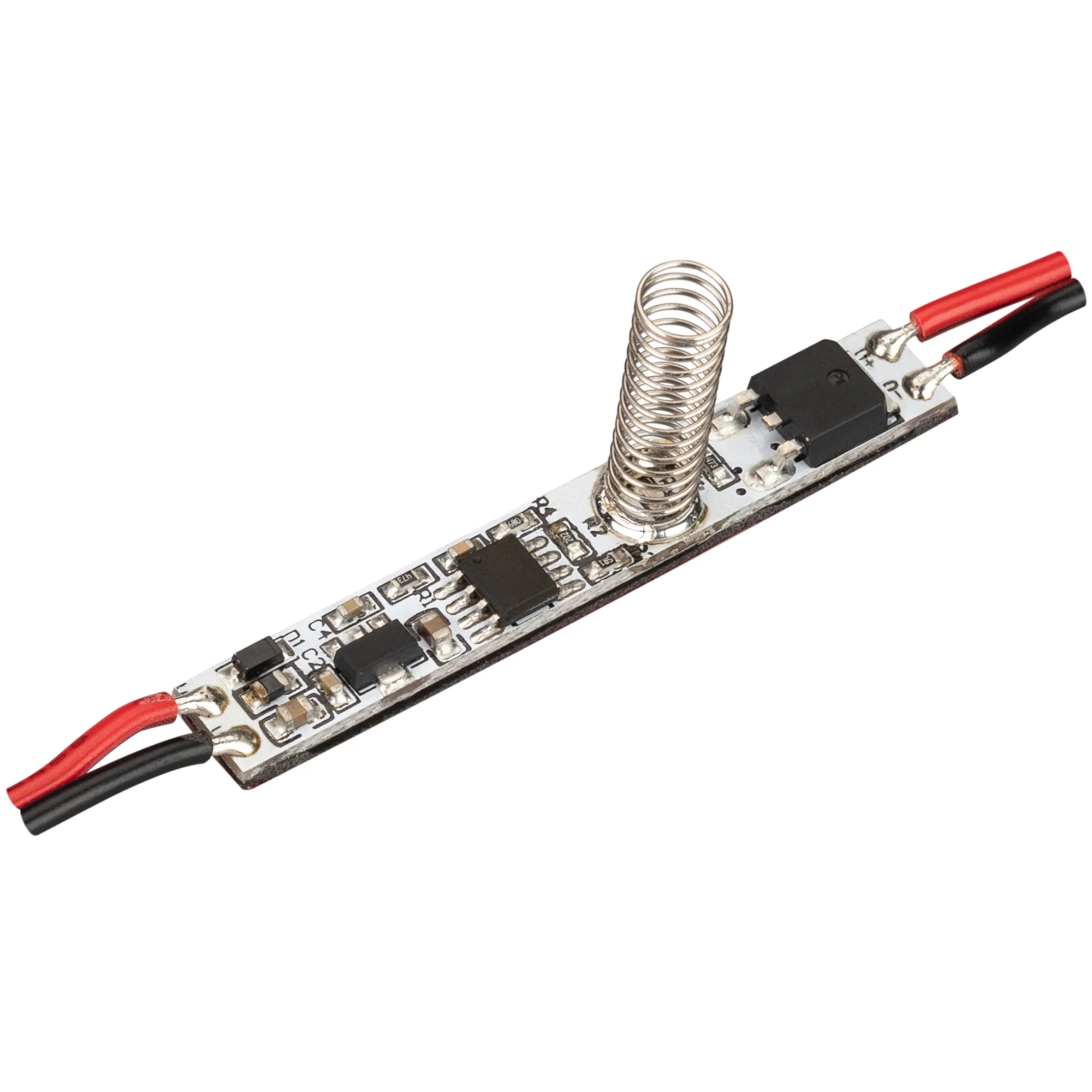 Микродиммер SMART-D13-H20-DIM (12-24V, 1x3A, Sens) 031620 - Диммер для монохромной светодиодной ленты (ШИМ), встраиваемый в алюминиевый профиль. Питание/рабочее напряжение 12-24VDC, максимальный ток 3A на канал, 1 канал, максимальная мощность 36-72W. Габа