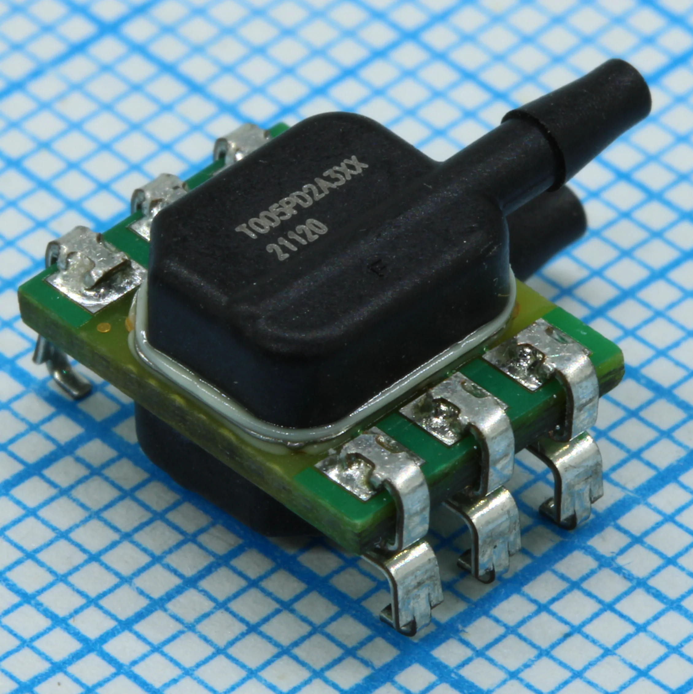 ABP2MRRT005PD2A3XX - Датчик давления монтаж на плату -5psi...5psi дифференциальный 6-Pin SMD-модуль лента на катушке/туба