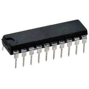 ЭКР1533ИР33 - 8-разрядный буферный регистр, DIP20