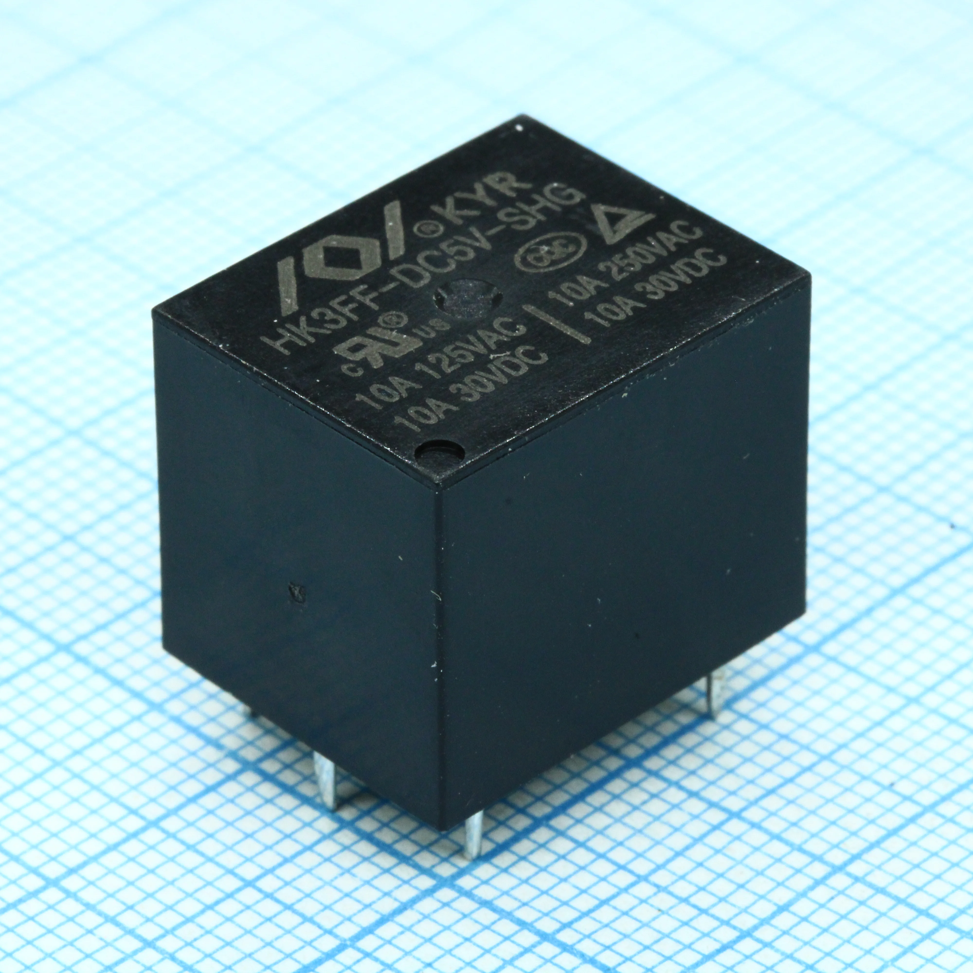HK3FF-DC5V-SHG - Реле силовое, 10А одна контактная группа-два направления катушка 5В 0.36Вт