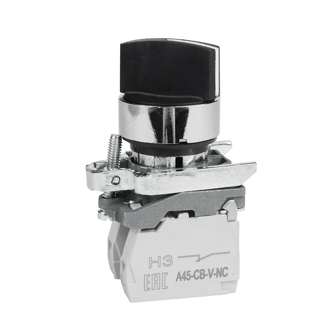 Переключатель OptiSignal D22 C4-S-33 3 положения с фикс металл 2НО XB4BD33 (14шт) 332172