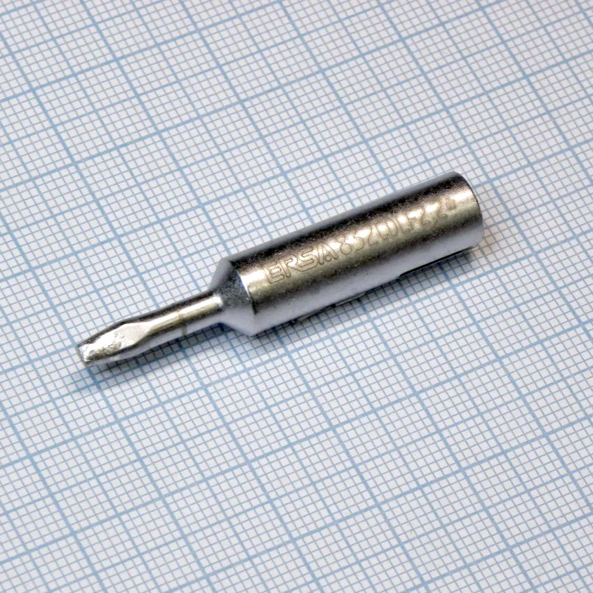0832CDLF - Жало паяльное для паяльников ERSA BasicTool, ErgoTool, PowerTool, RT-80, MultiPro, MultiSprint, Multi-TC, PTC-70, ERSA 25+, ERSA 35+, клин 2,2х1,0 мм