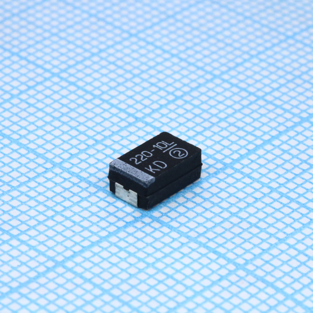 TR3D227K010C0100 - Конденсатор танталовый smd 220мкФ ±10% 10в (7.3х4.3х2.8мм) 125°C