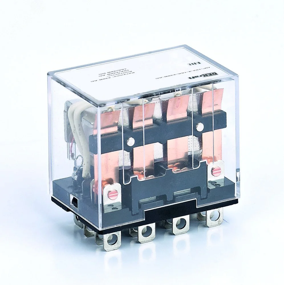 Dekraft Промежуточное реле 4 конт. с LED инд. 10А 220В DC ПР-102