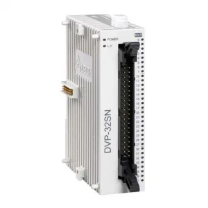 Модуль дискретных выходов DVP32SN11TN - Модуль дискретных выходов: 32DO (Transistor NPN), 24V DC Power, SLIM
