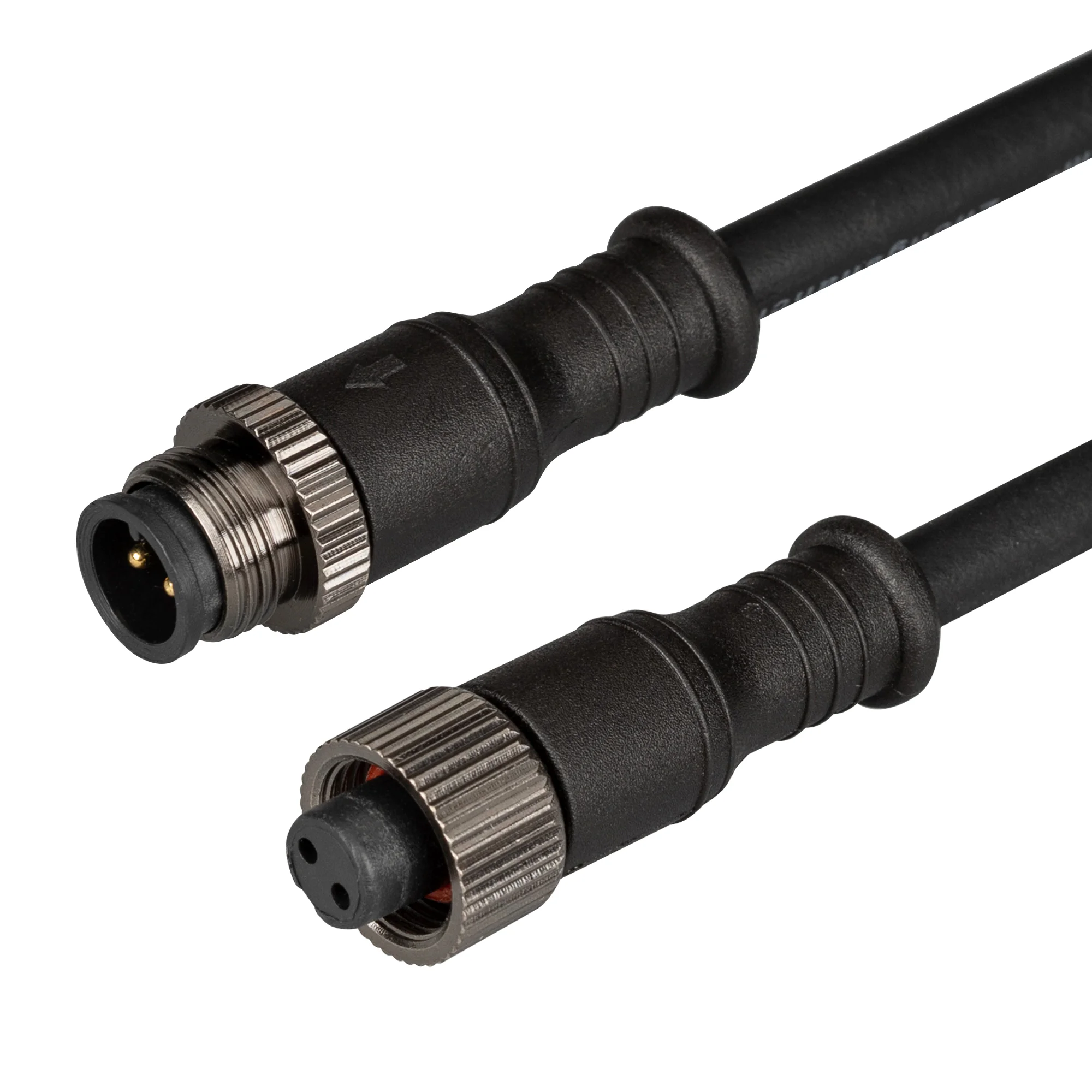 Коннектор NEO-TAIL-R15-2000-CON-MF (BK) 028119 - Водонепроницаемый IP67 прямой коннектор для соединения светильников ART-LUMILINE. Цвет черный. Длина 2000мм, сечение 0.75мм2 . Один конец - male коннектор 2pins O15, другой конец- female коннектор 2 pins O1