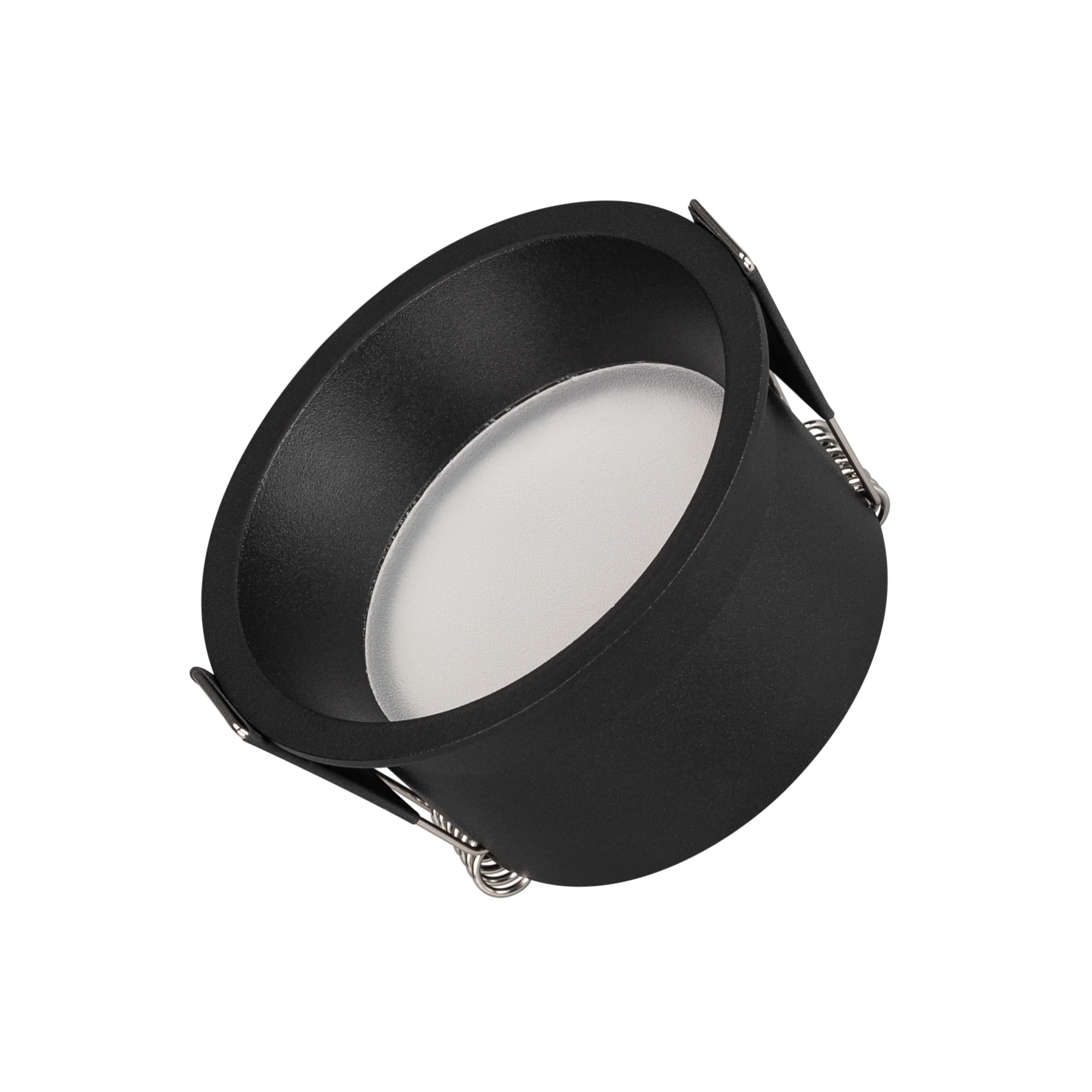 Светильник MS-BREEZE-BUILT-R82-9W Day4000 (BK, 80 deg, 230V) 035610 - Встраиваемый светильник даунлайт. Мощность 9 Вт, св. поток 500 лм, 56 лм/Вт, дневной 4000 K, CRI>90, угол 80°, напряжение питания 230 В. Чёрный круглый корпус из алюминия, степень защит