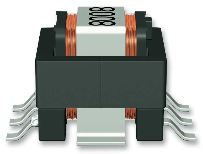 B82801B0803A020 - Датчик тока 1:100 1000VAC 0.0008Ohm Prim. DCR 5.5Ohm Sec. DCR 2000uH Prim. 20000mA Prim. 6Te