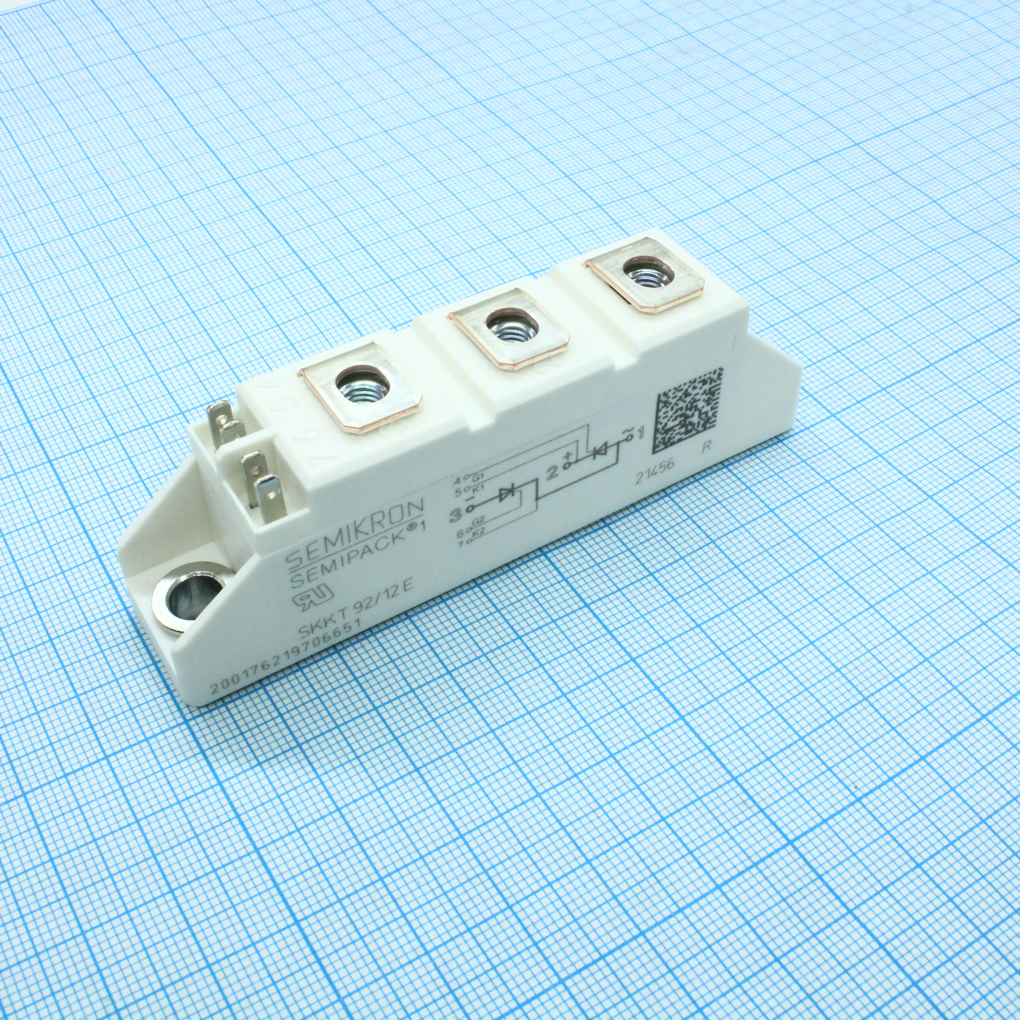 SKKT92/12E - Силовой тиристорный модуль