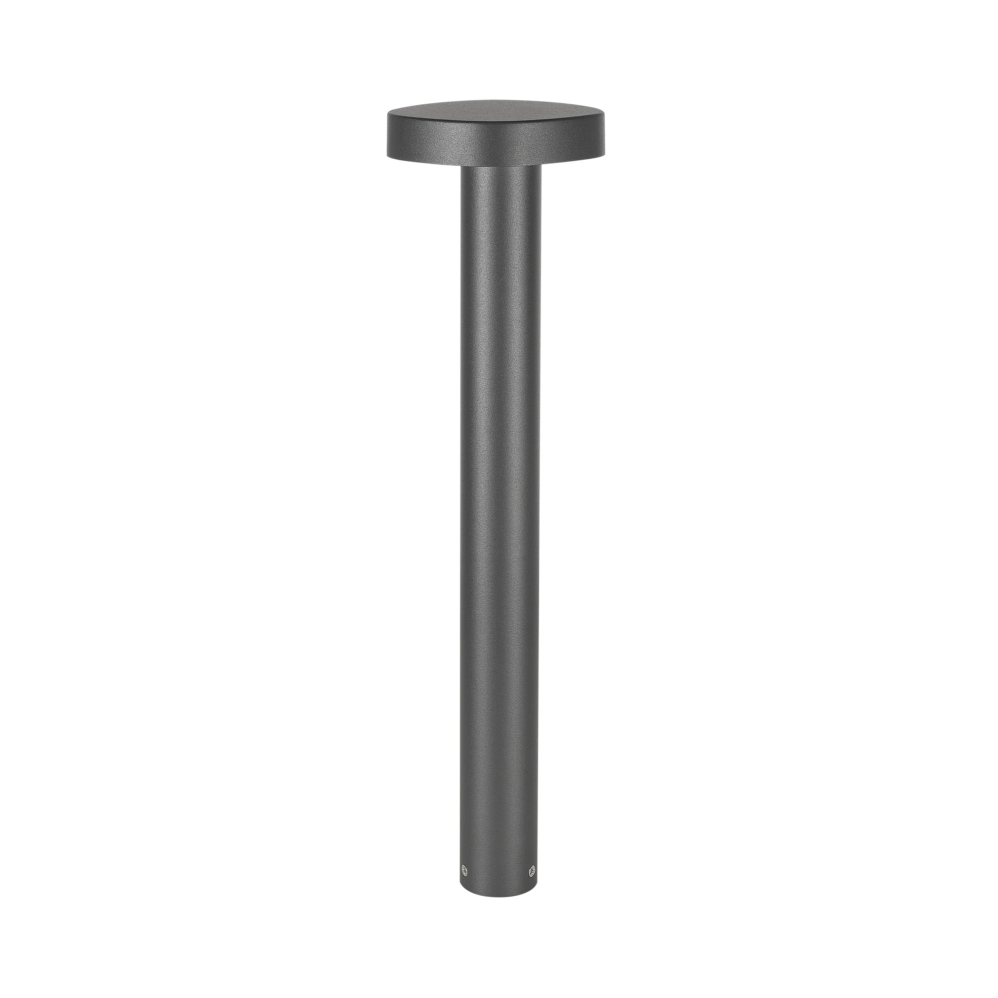 Светильник LGD-SWAMP-BOLL-H500-7W Warm3000 (GR, 93 deg, 230V) 029968 - 500мм уличный светодиодный светильник для подсветки дорожек. Цвет ТЕПЛЫЙ БЕЛЫЙ 3000К, светодиоды 7Вт (330лм). Влагозащищенный корпус IP65 - серый алюминий, экран из поликарбоната. Пита