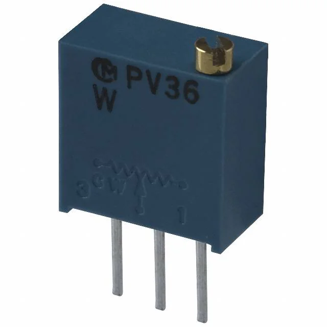 PV36W501C01B00 - Резистор непроволочный многооборотный 500Ом ±10% 0.5Вт монтаж в отверстие