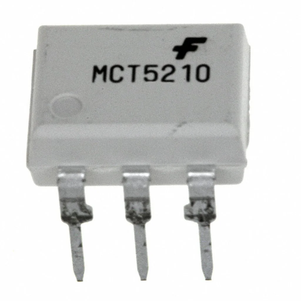 MCT5210M - Оптоизолятор 7.5кВ транзисторный выход c выводом базы 6DIP