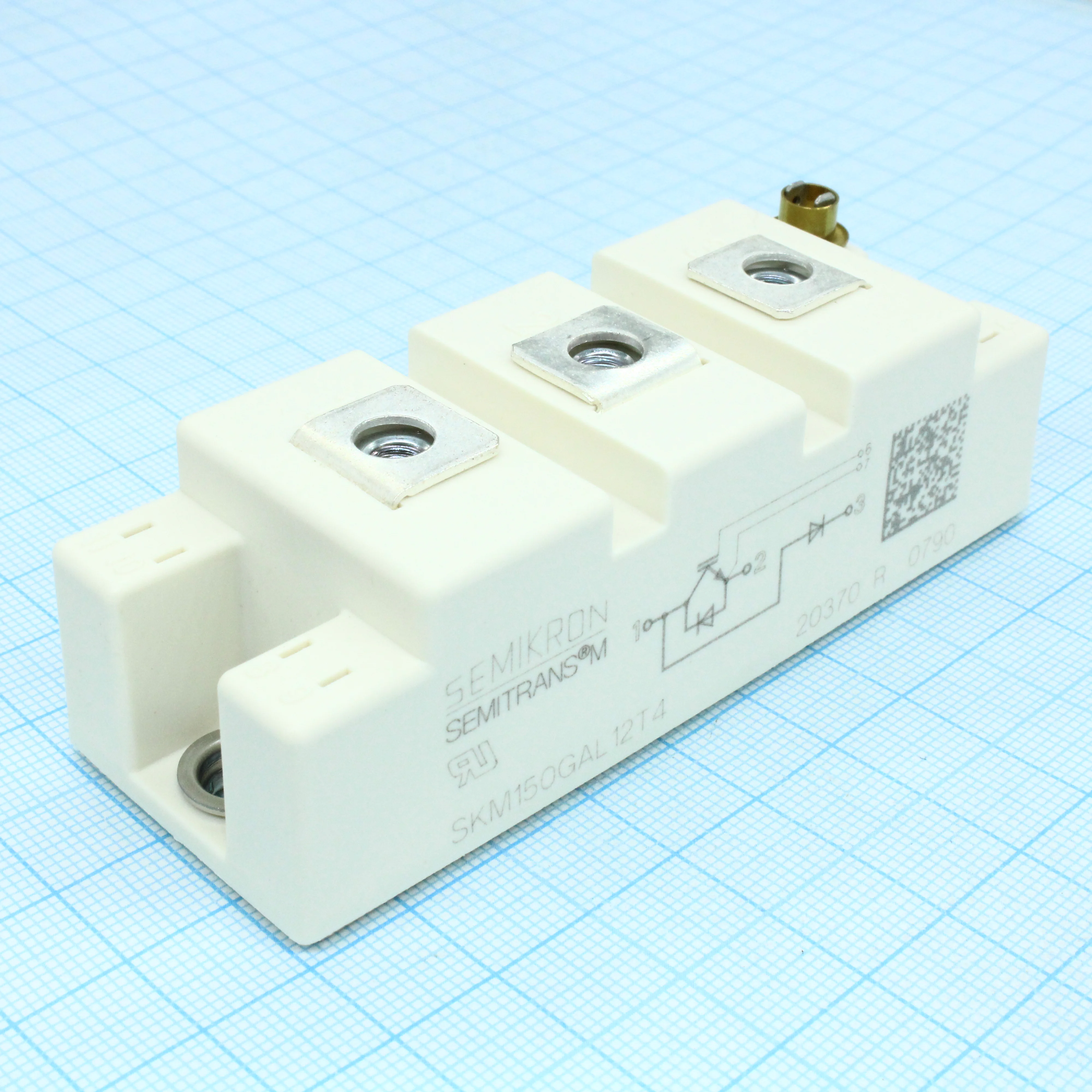 SKM150GAL12T4 - Биполярный транзистор IGBT, 1200 В, 150 А