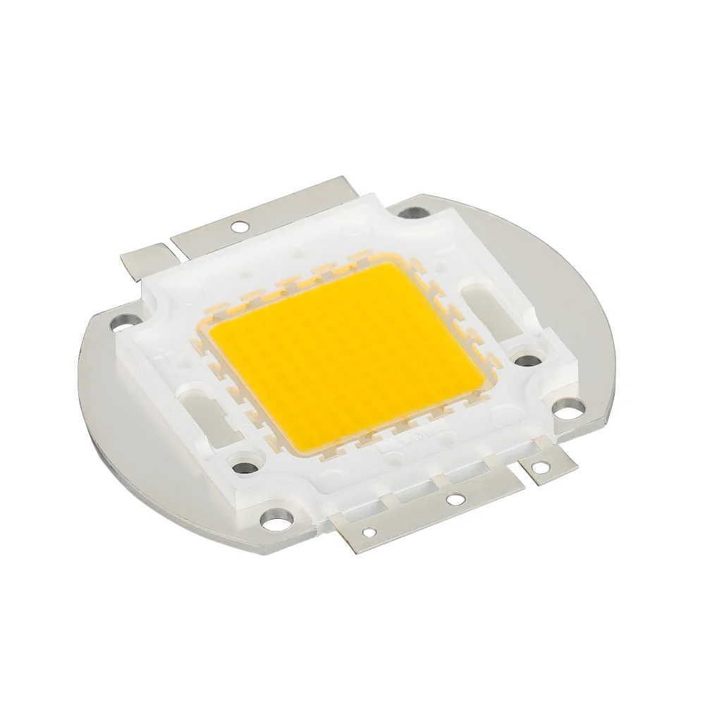 Мощный светодиод ARPL-100W-EPA-5060-PW (3500mA) 018435 - Мощный светодиод типа COB, размер 56х52 мм. Чипы Taiwan Epistar 33mil. Цвет свечения белый (6000-6500 К). Угол излучения 120°. Световой поток 11000-12000 лм при If= 3500 мА, P=100 Вт. VF=30-34 В.
