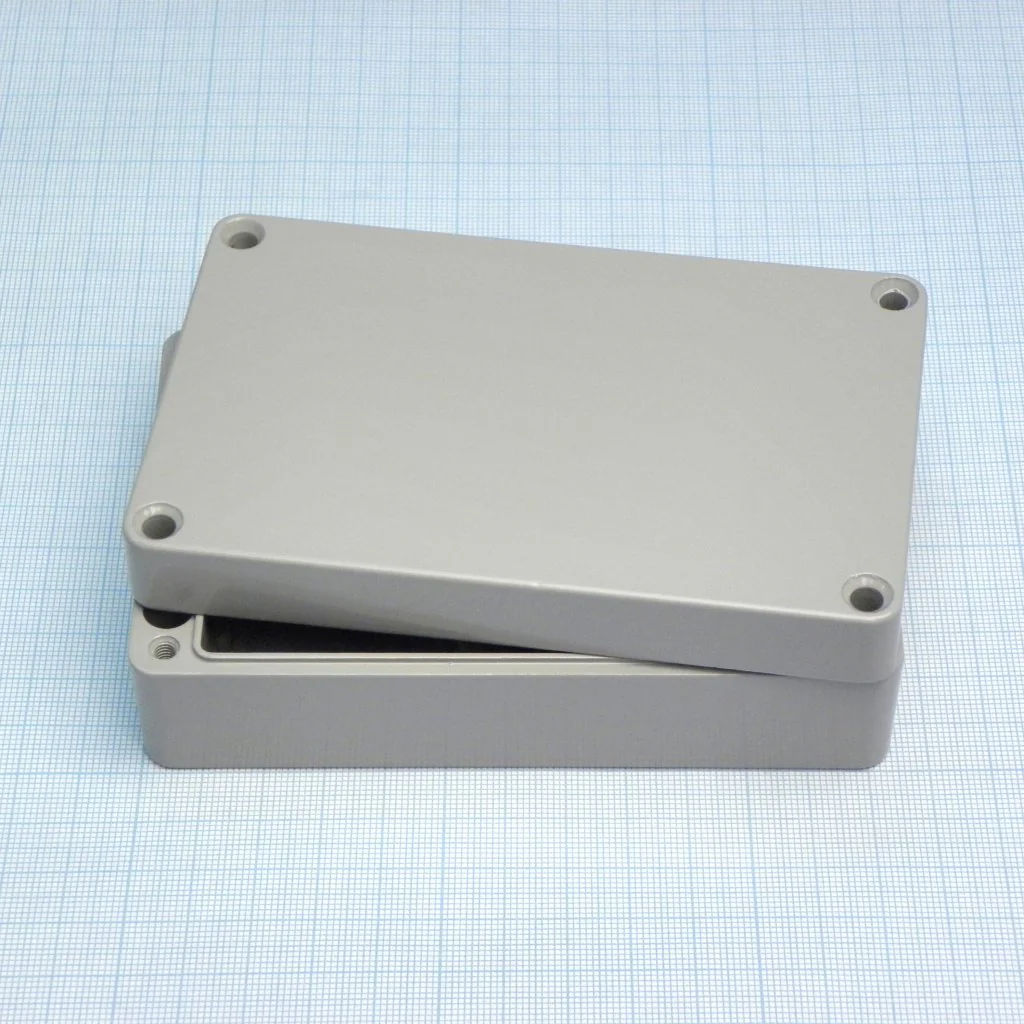 G107G - Герметичный алюминиевый корпус IP65, светло-серый