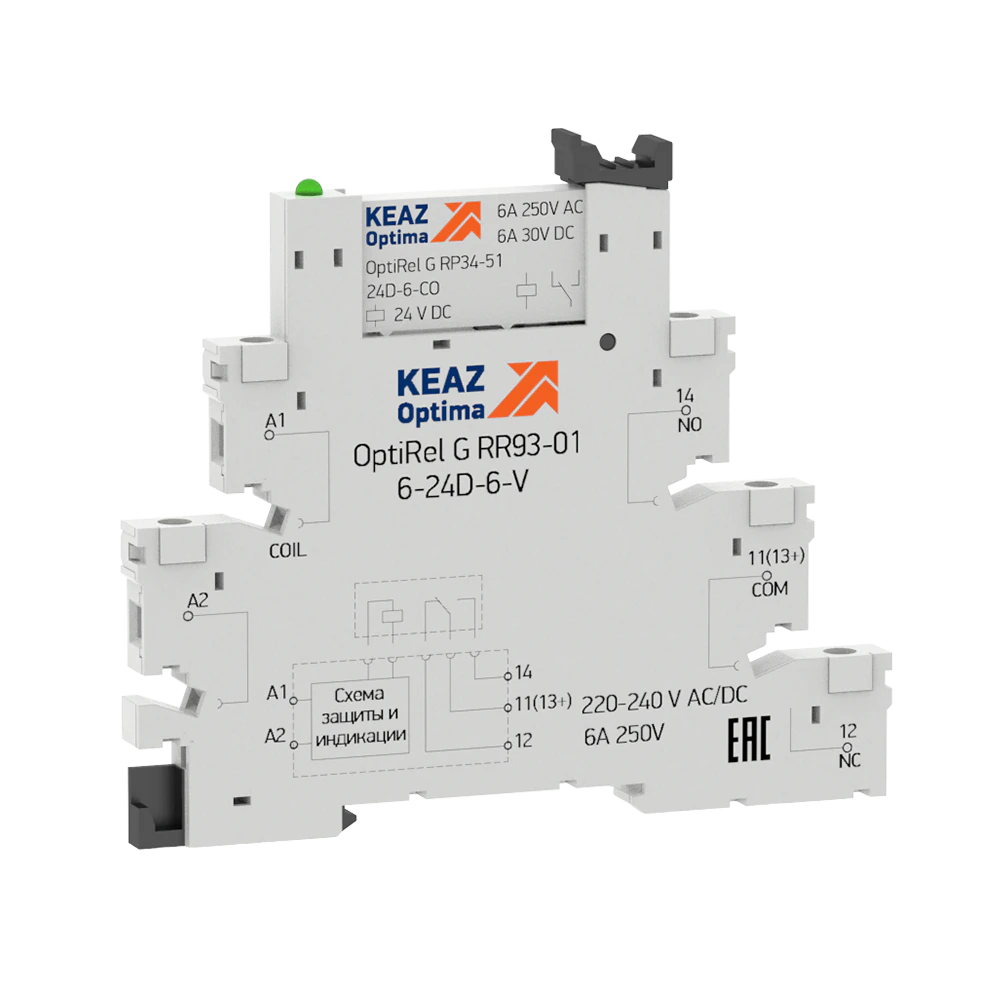 Релейный модуль OptiRel G RM38-51-220-240U-6-V-CO 282945