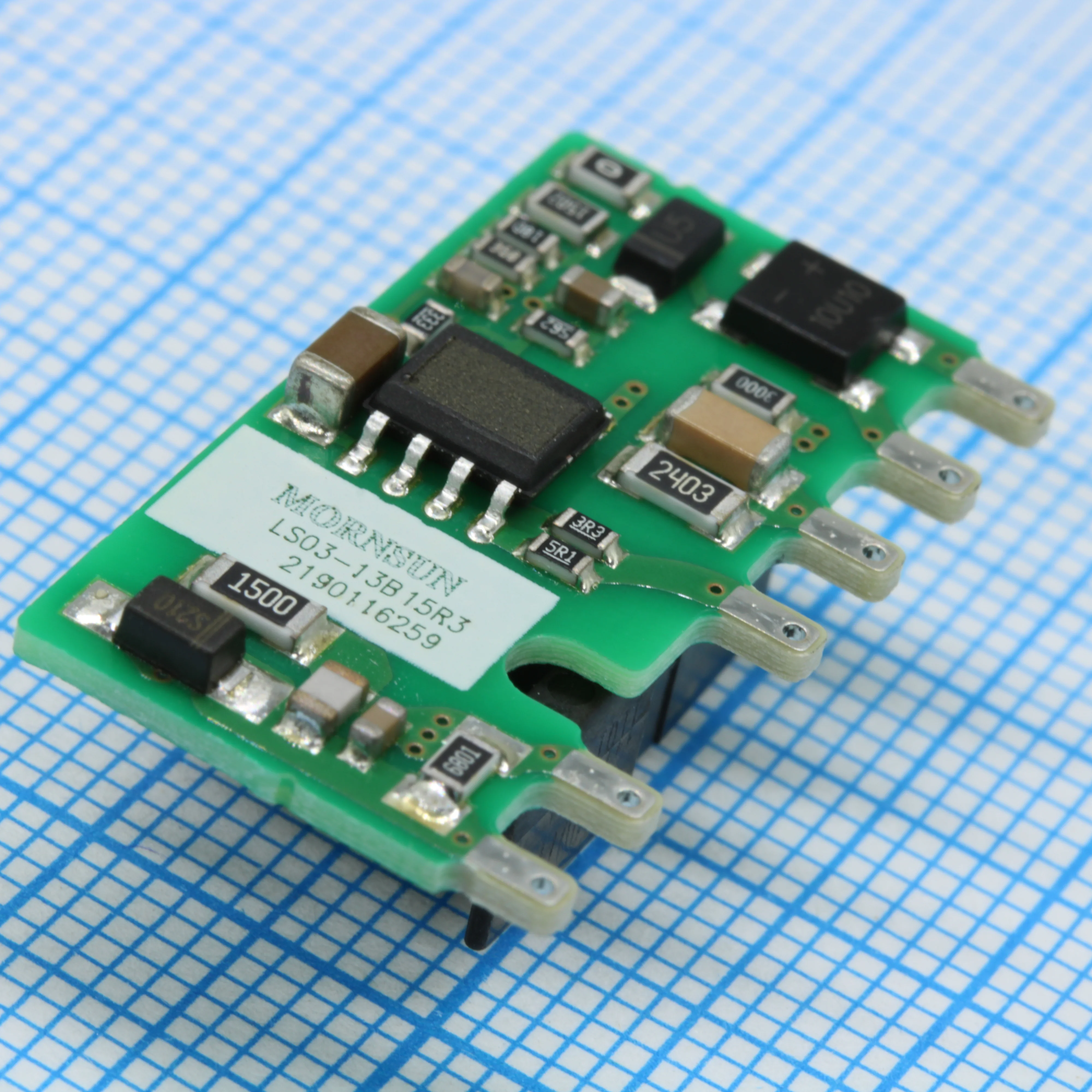 LS03-13B15R3 - Преобразователь АC-DC без кожуха 3 Вт, выход 15 В/0.2 А