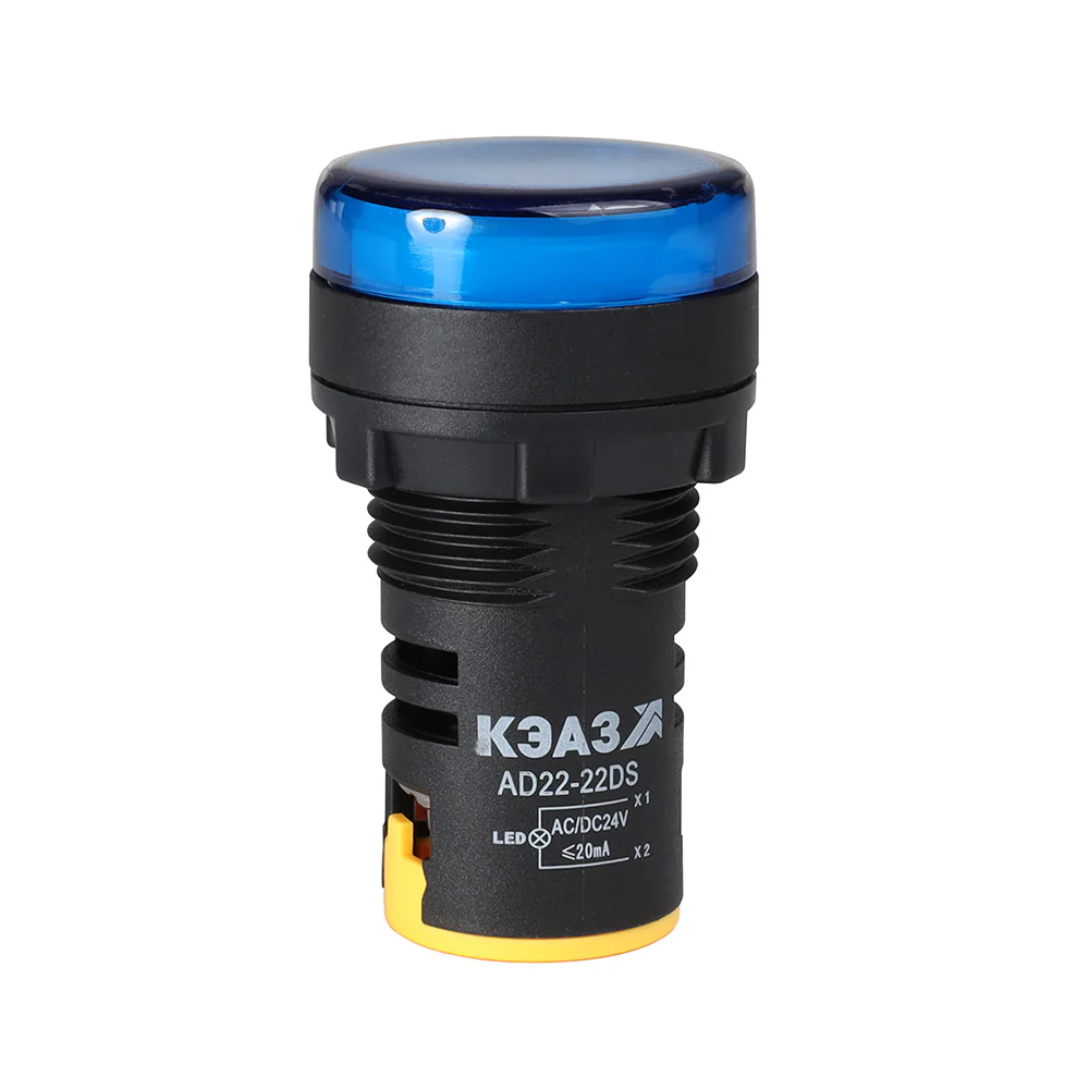Лампа AD22DS(LED) матрица D22мм синий 230В 238571
