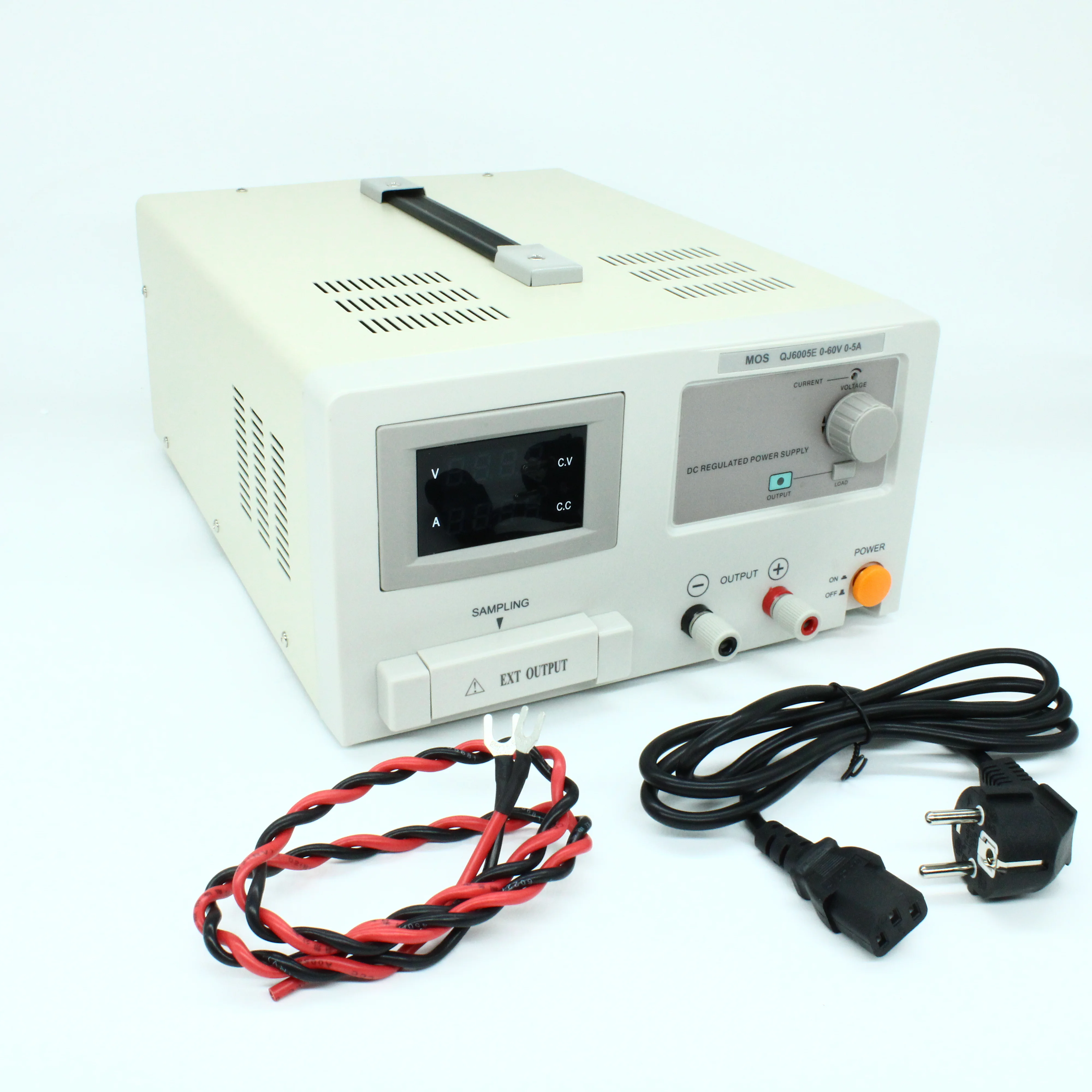 QJ6005E - Источник питания регулируемый 0-60В до 5A 1xLED