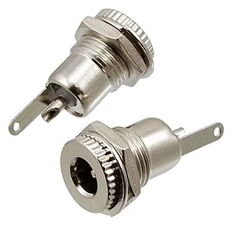TC 5.5X2.5mm Metal - Разъем питания штырьковый TC 5.5x2.5 мм metal, 2А, блочный
