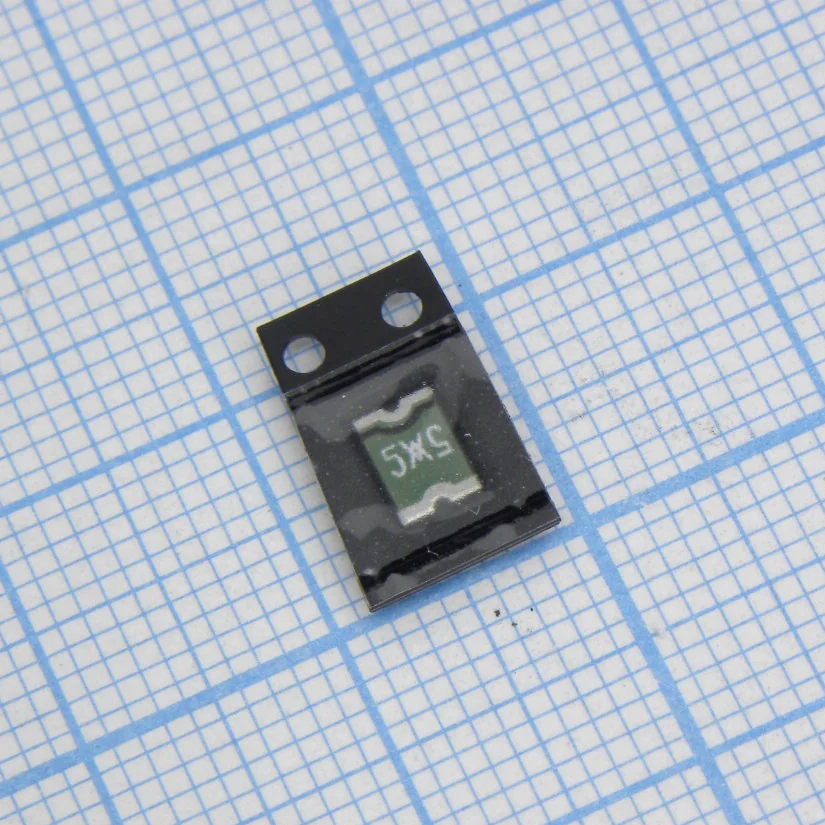 miniSMDC050F-2 - Самовосстанавливающийся предохранитель PTC 0.5A(hold) 1A(trip) 24VDC 100A 0.8W 0.15s 0.15Ohm SMD