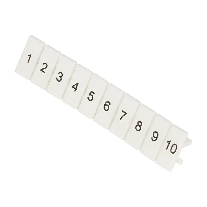 Маркеры для JXB с нумерацией 1-10 (100 шт.) PROxima dek-35-1-10