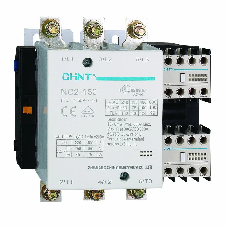 Контактор NC2-150 150А кат. 220-240В AC AC-3 671398