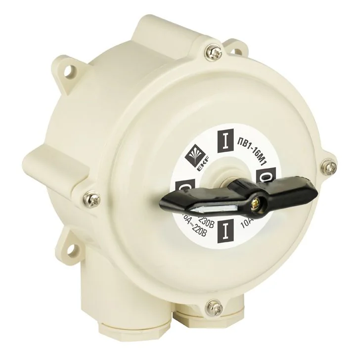 Пакетный переключатель ПП 4-16/Н2 М2 пл. IP56 PROxima pp-4-16-4