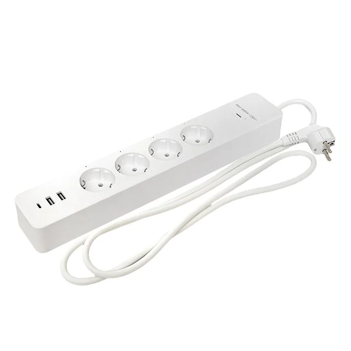 Умный удлинитель c USB Wi-Fi PRO EKF Connect RCE-2-WF