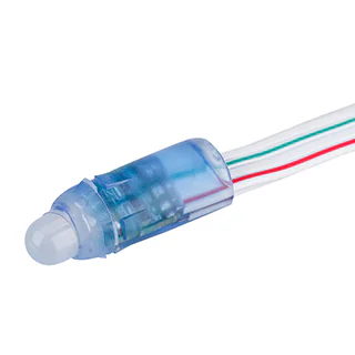 Модуль герметичный ARL-D12 5V RGB 023329 - Герметичный светодиодный модуль IP67, 1 светодиод RGB 8 мм, напряжение 5 В, мощность 0.2 Вт, угол 120°. 50 шт на проводе, расстояние между модулями 75 мм. Размер O12х33 мм. Гарантия 1 год.