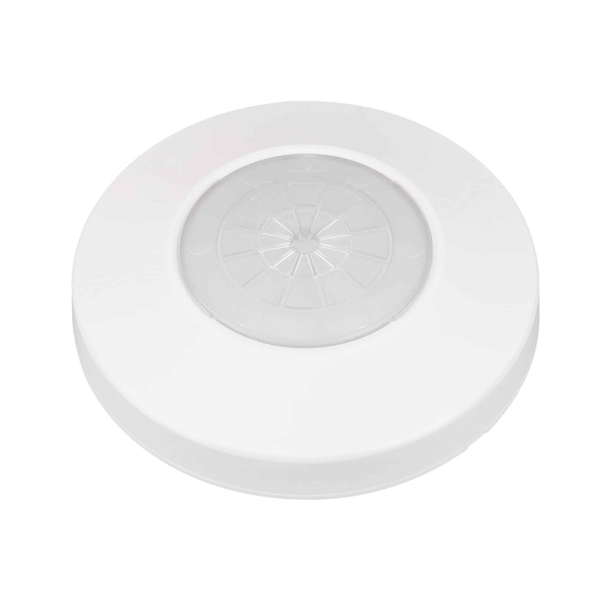 INTELLIGENT ARLIGHT Датчик присутствия DALI-MS-LS-8M-IN (DALI bus, 8М) 033078 - Датчик движения/присутствия/освещенности потолочный с выходом DALI-2, INSTANCES. Угол 130град, зона чувствительности при высоте установки до 5м - Ф8м. Питание от шины DALI. По
