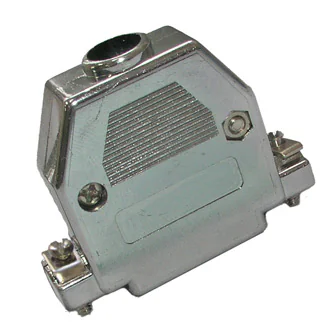 DSUB PLASTIC CASE (DN-25C) - Кожух к разъему D-SUB 25pin пластиковый, хромированный