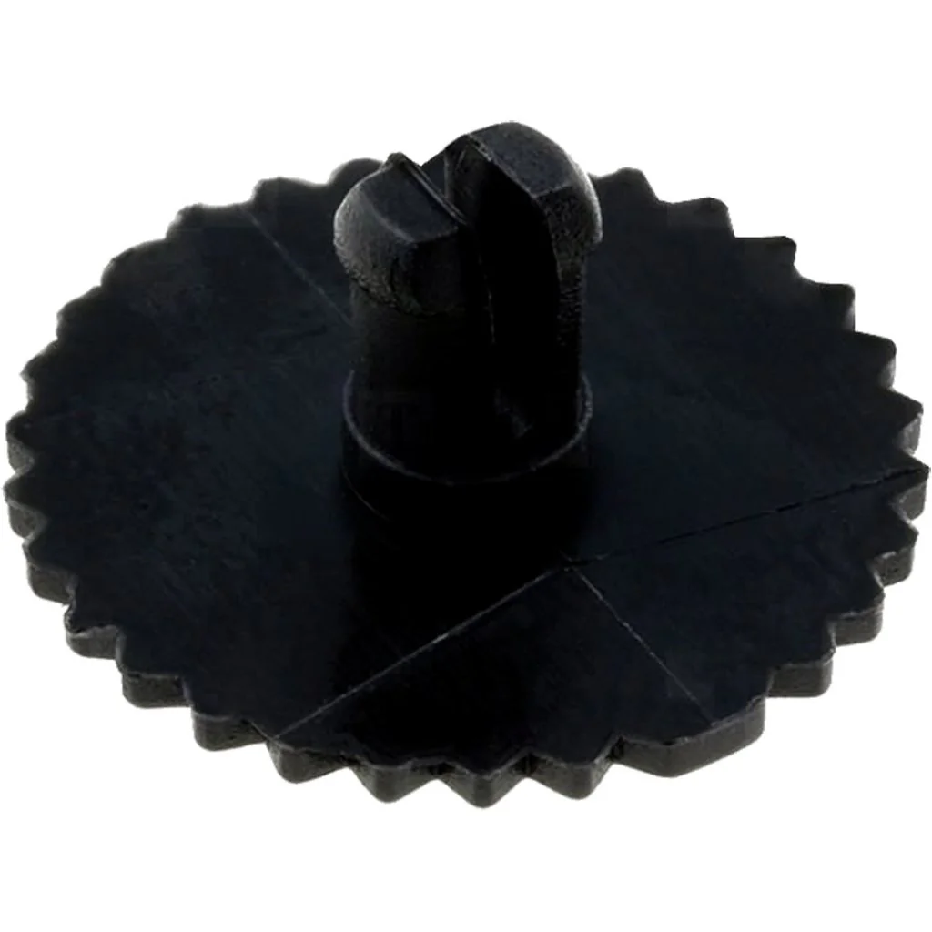 CA14 14003 NEGRO - Ручка (колесо) к CA14 чёрная 16мм