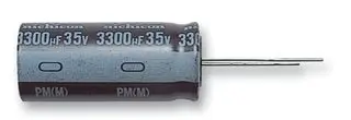 UPM1V151MPD6TD - Конденсатор алюминиевый  электролитический 150мкФ 35В ±20% (10 X 12.5мм) радиальные выводы 5мм 435мА 5000час 105°С лента в коробке