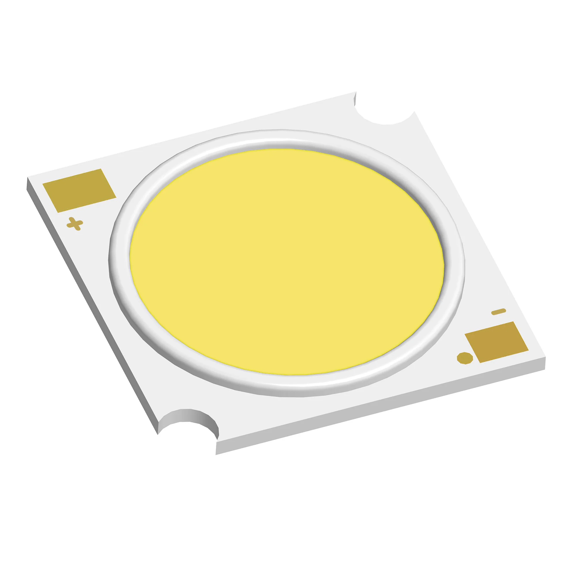 Мощный светодиод ARPL-40W-SAA-1919-Cool8000 (38V, 1050mA) 029605 - Мощный светодиод типа COB, размер 19х19 мм. Чип SANAN 20x35mil. Цвет свечения специальный холодный (7500-8000 К) для освещения продуктов. Угол излучения 120°. Световой поток 5300 лм при If