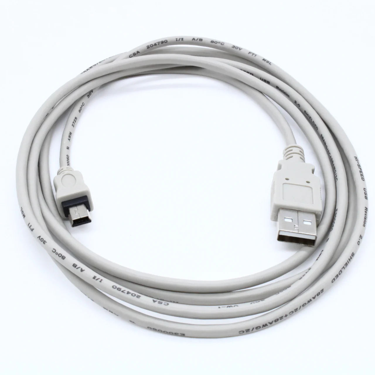 9483-1,8M - Кабель USB, тип А - mini USB, вилка-вилка, 1,8 метра