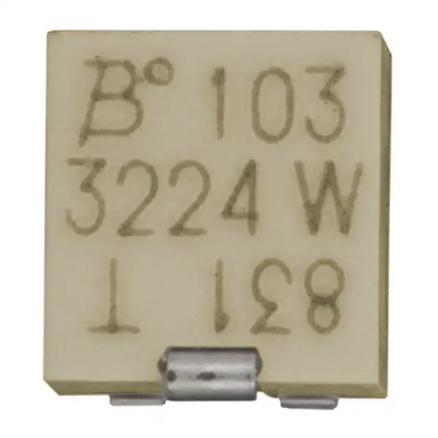 3224W-1-502E - Потенциометр многооборотный керметный 5кОм 0.25Вт SMD