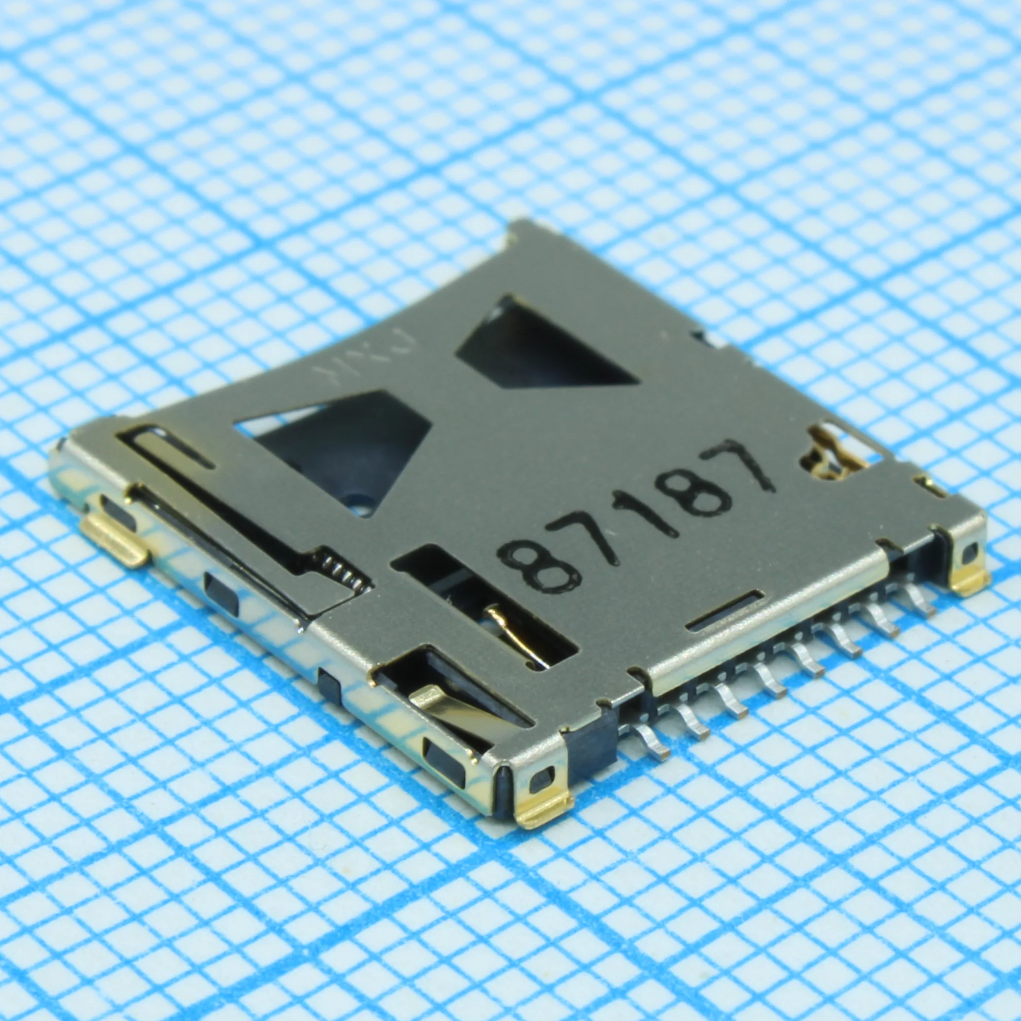 5027020891 - Соединитель карты MICRO SD, 8 контактов