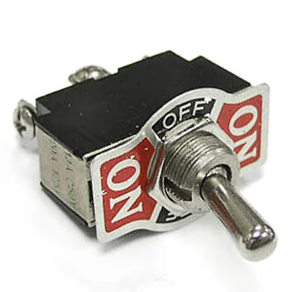 KN3(B)-103 ON-OFF-ON - Тумблер ON-OFF-ON (3c) 6А 250В