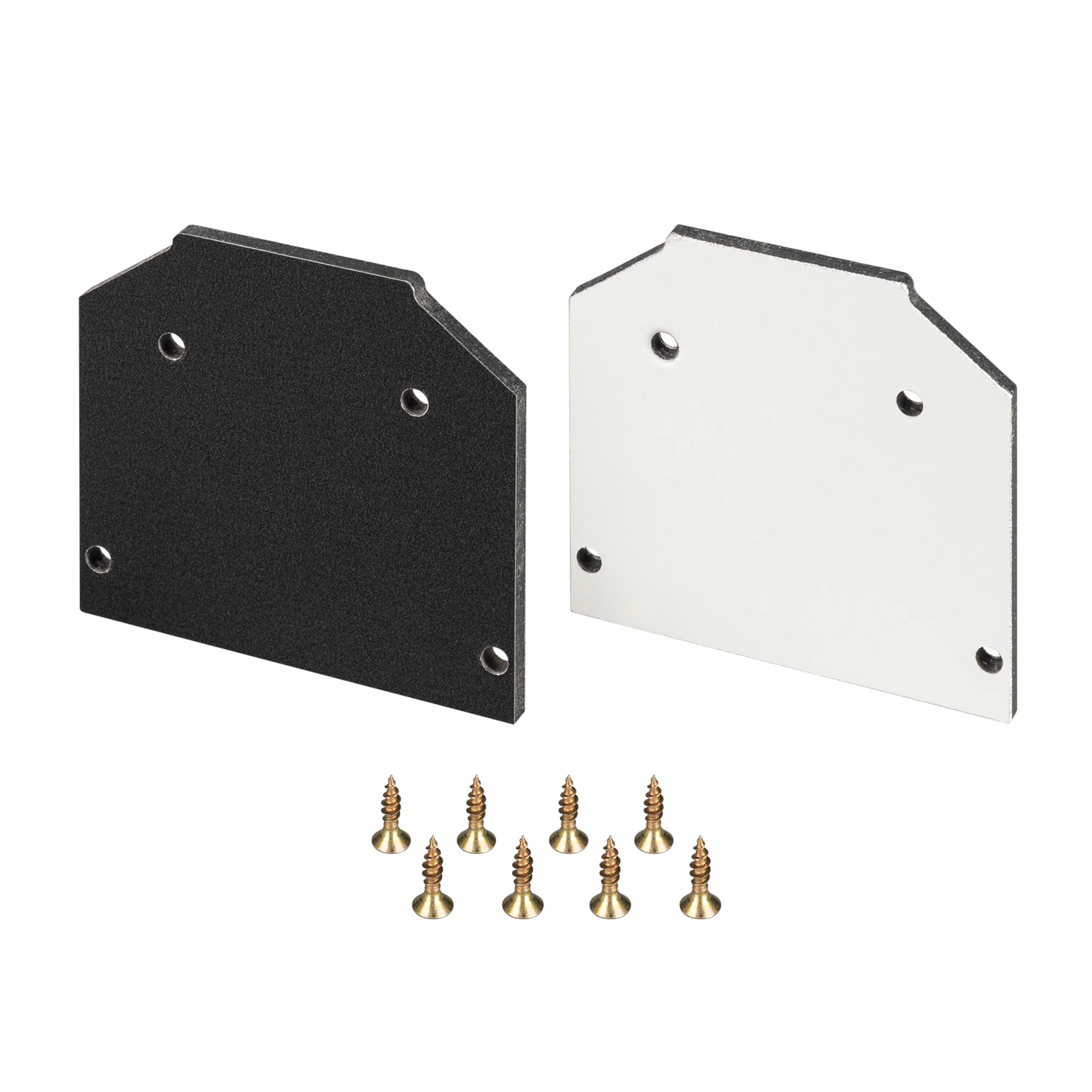 Заглушка MAG-STRETCH-CAP-25 036886 - Боковая заглушка для профиля-держателя MAG-STRETCH-25. Материал Алюкобонд, цвет черно-белый. В комплекте 2 штуки, 8 шурупов. Цена за комплект.