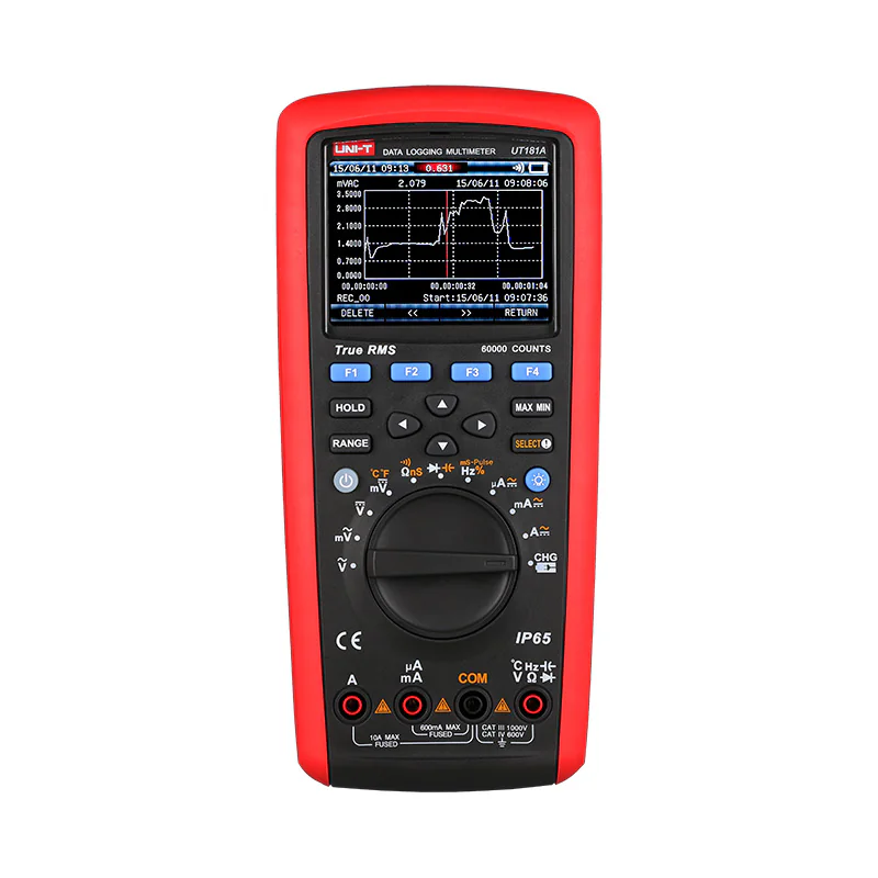 UT181A - Цифровой мультиметр с регистр. данных Industrial True RMS