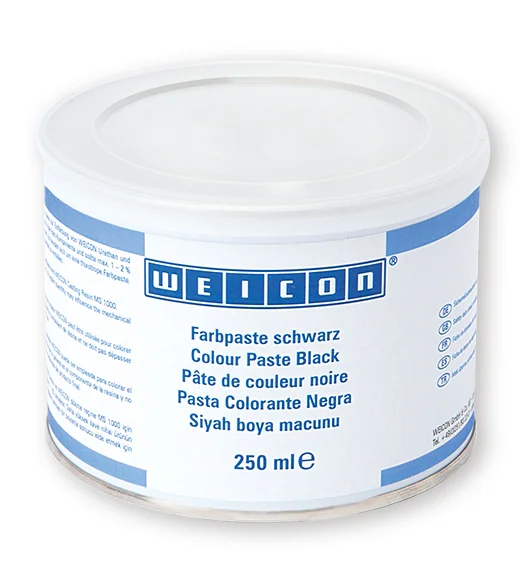 wcn10519250 - 10024676 WEICON Цветная паста, черная (250 гр.)