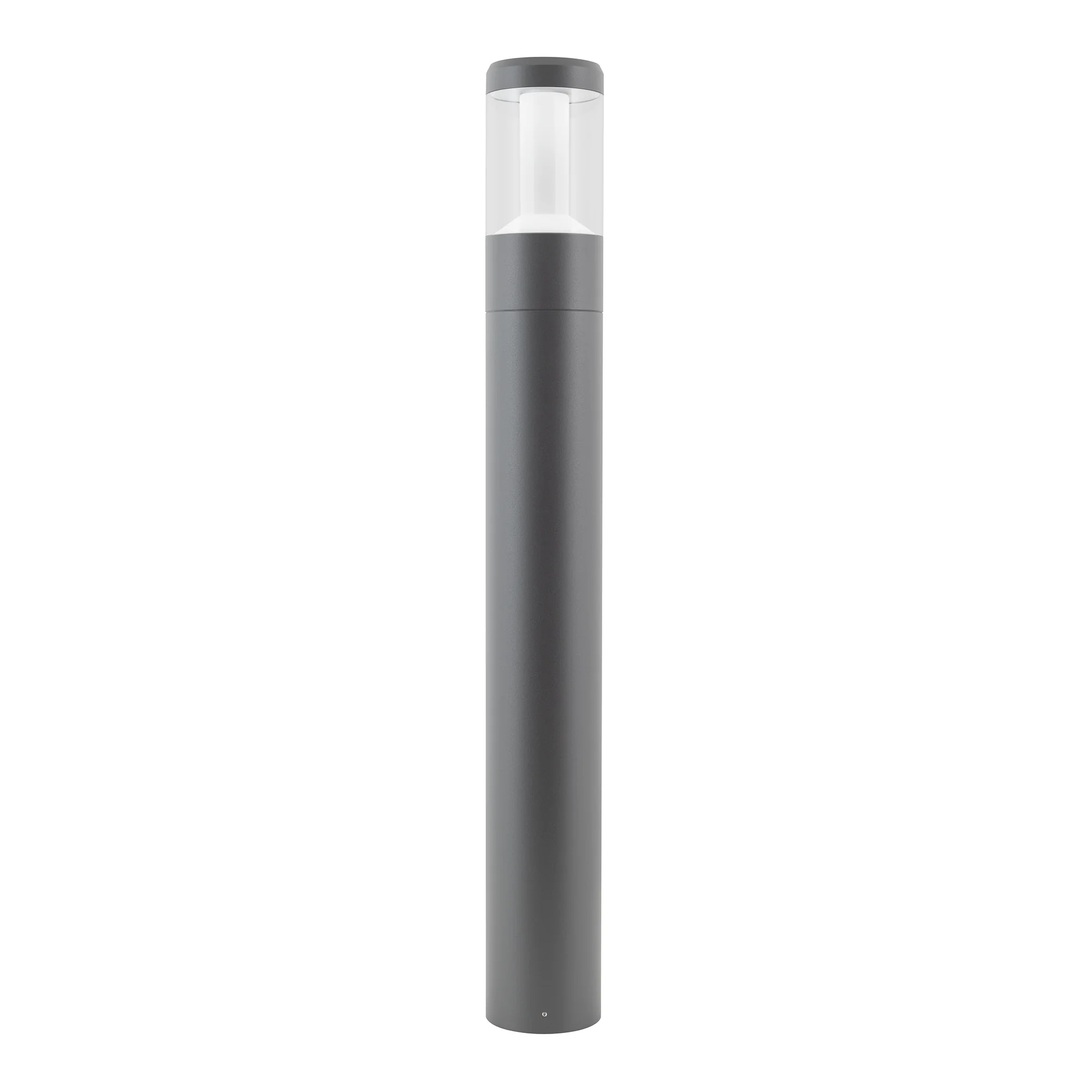Светильник LGD-STEM-BOLL-H900-10W Warm3000 (GR, 185 deg, 230V) 029986 - 900мм уличный светодиодный светильник для подсветки дорожек. Цвет ТЕПЛЫЙ БЕЛЫЙ 3000К, 10Вт (670лм). Влагозащищенный корпус IP65 - серый алюминий, экран из поликарбоната. Питание 230В,