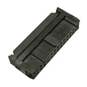 IDC-26F - IDC разъем, розетка на плоский шлейф 26pin(2x13), шаг 2.54мм