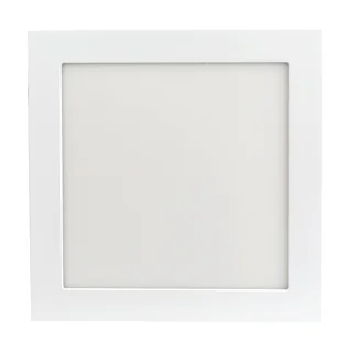 Светильник DL-225x225M-21W Day White 020136 - Тонкая панель 21Вт, белый квадратный корпус. Цвет ДНЕВНОЙ БЕЛЫЙ 4000K, св.поток 1575-1680лм, CRI(Ra)>80, угол 120°. Размер 225x225мм, высота корпуса 13мм, установка в отверстие 210x210мм. Питание AC 180-240V, 