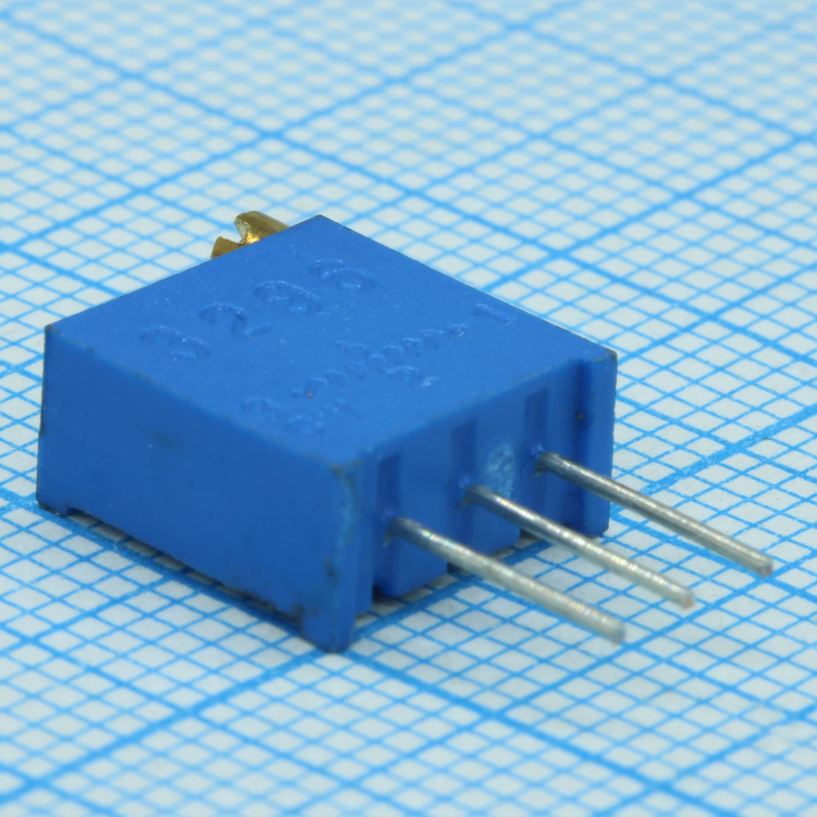 L-KLS4-3296W-222 - Потенциометр многооборотный керметный 2.2кОм 0.5Вт ±10%